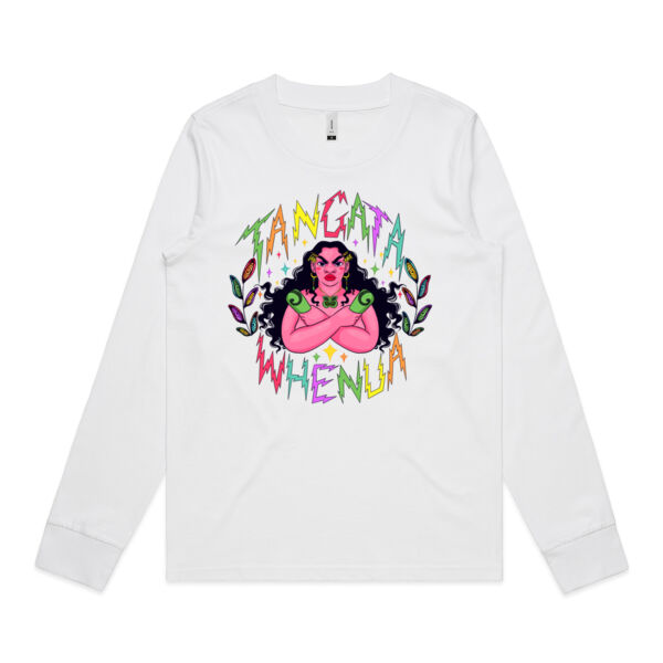 Tangata Whenua - Womens Dice Longsleeve Tee Thumbnail