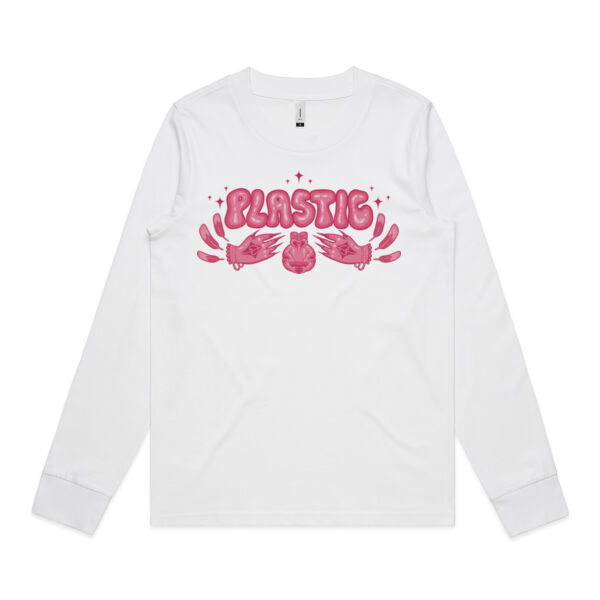 PLASTIC MĀORI - AS Colour Womens Dice Longsleeve Tee Thumbnail