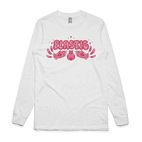 PLASTIC MĀORI - AS Colour Mens Base Longsleeve Tee Thumbnail