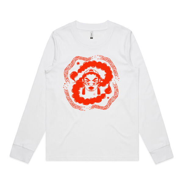Intergenerational Chainbreaker  - Womens Dice Longsleeve Tee Thumbnail